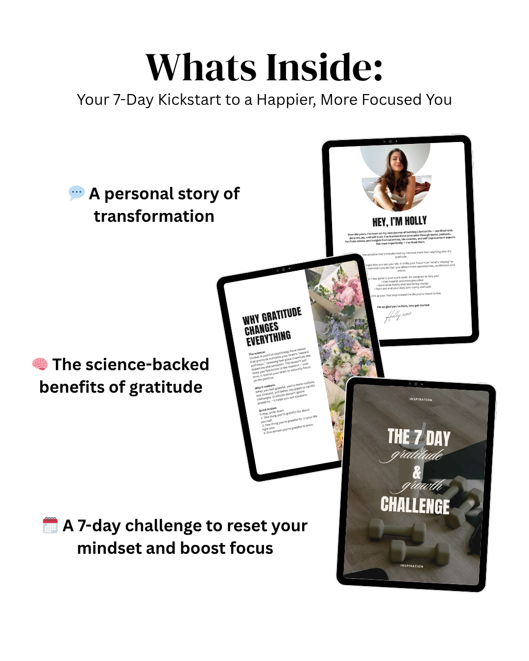 Gratitude & Growth Ebook